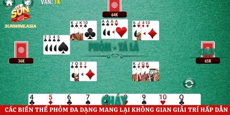 Phỏm Sunwin - Chia Sẻ Chiến Thuật Chơi Tối Ưu Từ Cao Thủ 5 Các biến thể phỏm đa dạng mang lại không gian giải trí hấp dẫn
