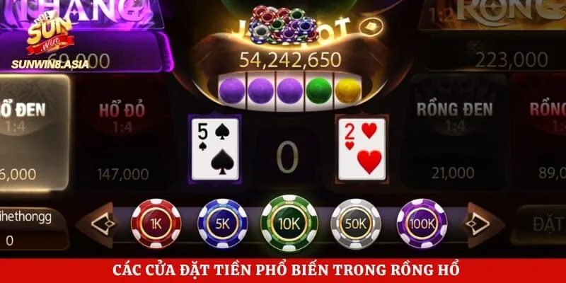 Rồng Hổ Sunwin - Bí Quyết Đặt Cược Thắng Lớn Mỗi Ngày 3 Các cửa đặt tiền phổ biến trong rồng hổ