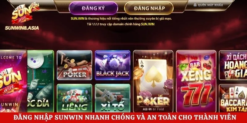 Đăng Nhập Sunwin Nhanh Chóng Và An Toàn Cho Thành Viên 1 Đăng Nhập Sunwin Nhanh Chóng Và An Toàn Cho Thành Viên
