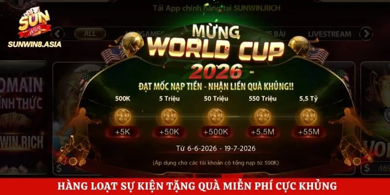 Sunwin Link Vào Trang Chủ Sun Win Mobile +206K Chính Thức 10 Hàng loạt sự kiện tặng quà miễn phí cực khủng