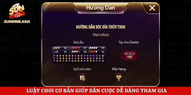 Xóc Đĩa Sunwin - Chinh Phục Bản Cược Đỉnh Cao Mỗi Ngày 2 Luật chơi cơ bản giúp dân cược dễ dàng tham gia