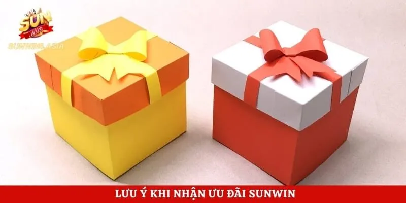 Khuyến Mãi Sunwin - Săn Thưởng Hấp Dẫn Mỗi Ngày 2026 3 Lưu ý khi nhận ưu đãi sự kiện khuyến mãi Sunwin