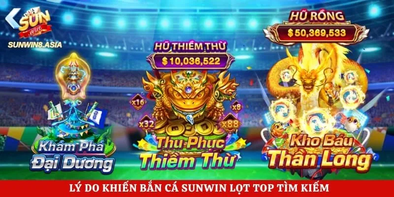 Lý do khiến bắn cá Sunwin lọt top tìm kiếm