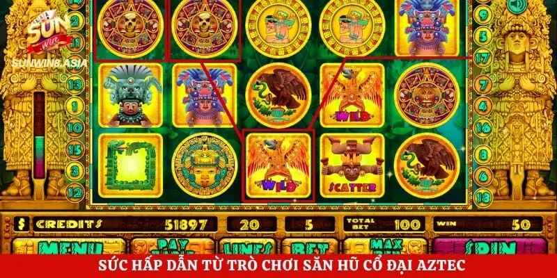 Sức hấp dẫn từ trò chơi săn hũ cổ đại Aztec