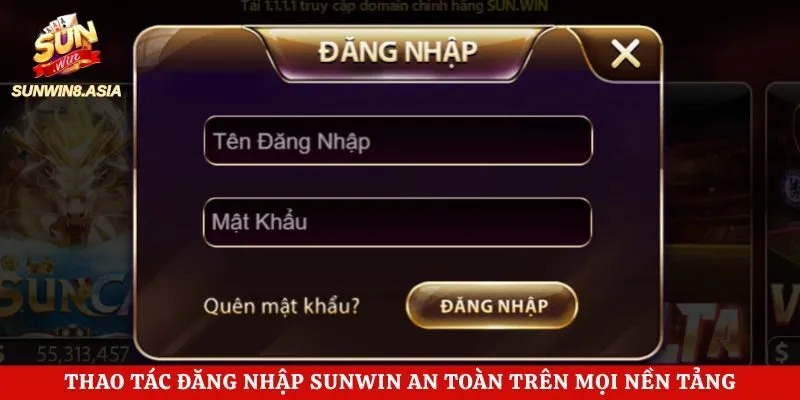 Sunwin Link Vào Trang Chủ Sun Win Mobile +206K Chính Thức 12 thao tac dang nhap sunwin an toan tren moi nen tang