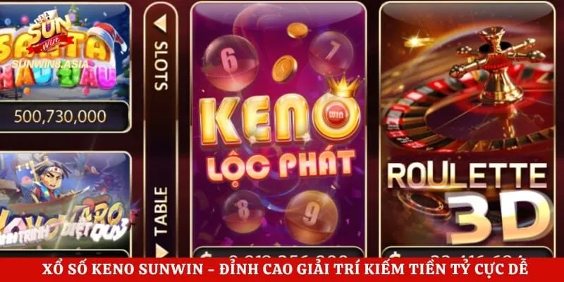 Xổ Số Keno Sunwin - Đỉnh Cao Giải Trí Kiếm Tiền Tỷ Cực Dễ 5 Xổ Số Keno Sunwin – Đỉnh Cao Giải Trí Kiếm Tiền Tỷ Cực Dễ